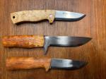 Helle Knife Set: Dokka, Safari, Eggen