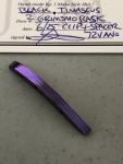 Grimsmo Rask Black Timascus Backspacer - Purple/Blue