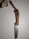 Montana Knife Co. Stockyard Orange Black Blade