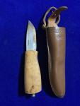 Helle Turmann Puukko Knife with Curly Birch