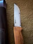 Helle-Eggen No. 75 Knife with Leather Sheath