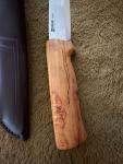 Helle-Eggen No. 75 Knife with Leather Sheath
