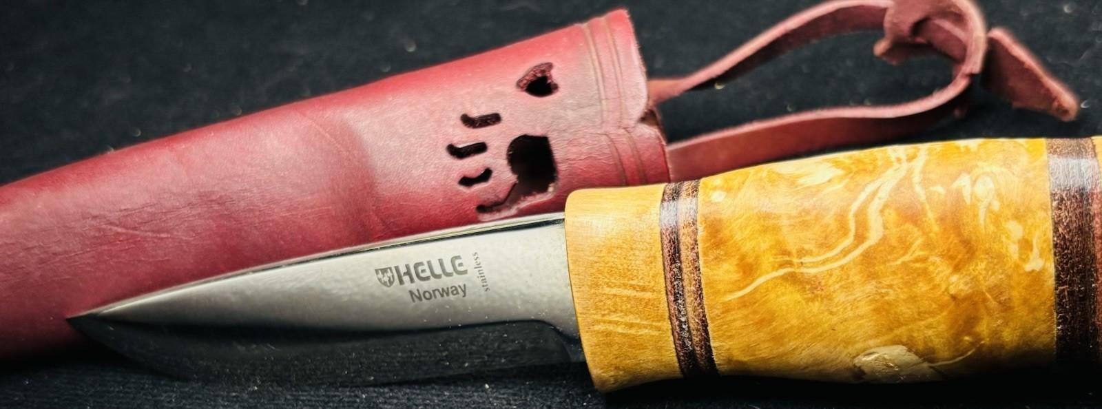 Helle Norway 3.5” Stainless Steel Fixed Blade Knife