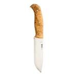 Helle Nord Fixed Knife with Curly Birch Handle