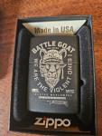 Montana Knife Company Silver Battle Goat Zippo