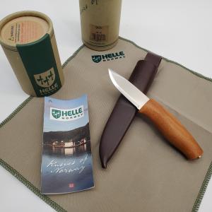 Helle Norway Skog Forest Knife with Beechwood Handle