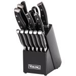 Viking 14-Piece Knife Set with Rubberwood Block