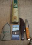 Helle Utvaer Fixed Blade Knife with Curly Birch