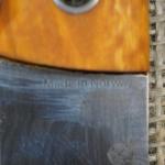 Helle Utvaer Fixed Blade Knife with Curly Birch