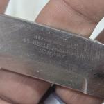 Vintage Helle 18/8 Stainless Steel Knife with Sheath