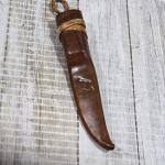 Vintage Helle 18/8 Stainless Steel Knife with Sheath