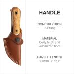 Helle Mândra FG Pocket Knife for Food Prep