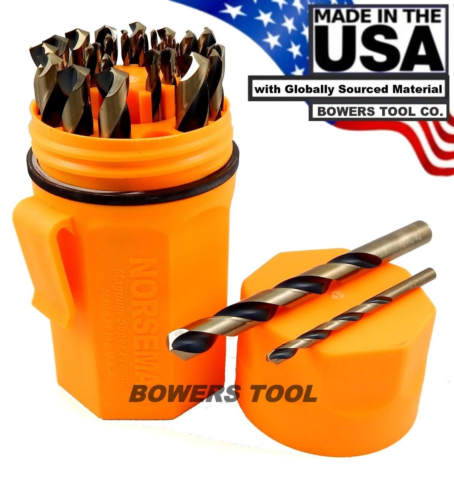 Norseman 29-Piece M7 Drill Bit Set in Orange