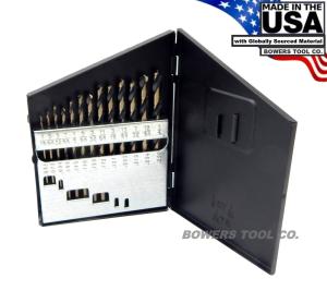 Norseman 13pc Jobber Drill Bit Set 1/16-1/4