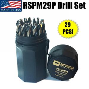Norseman 29-Piece Premium Mechanics Drill Bit Set
