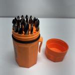 Norseman 29pc Vortex Step Bit Drill Set