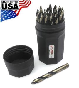 Norseman 29pc Vortex Step Bit Drill Set