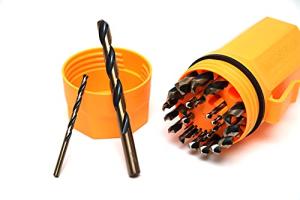 Norseman 29-Piece M7 Drill Bit Set in Orange