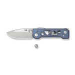 WE Knife Tyro Superlock Blue Titanium 24001-4