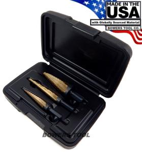 Norseman 3-Piece Ultra Step Drill Bit Set