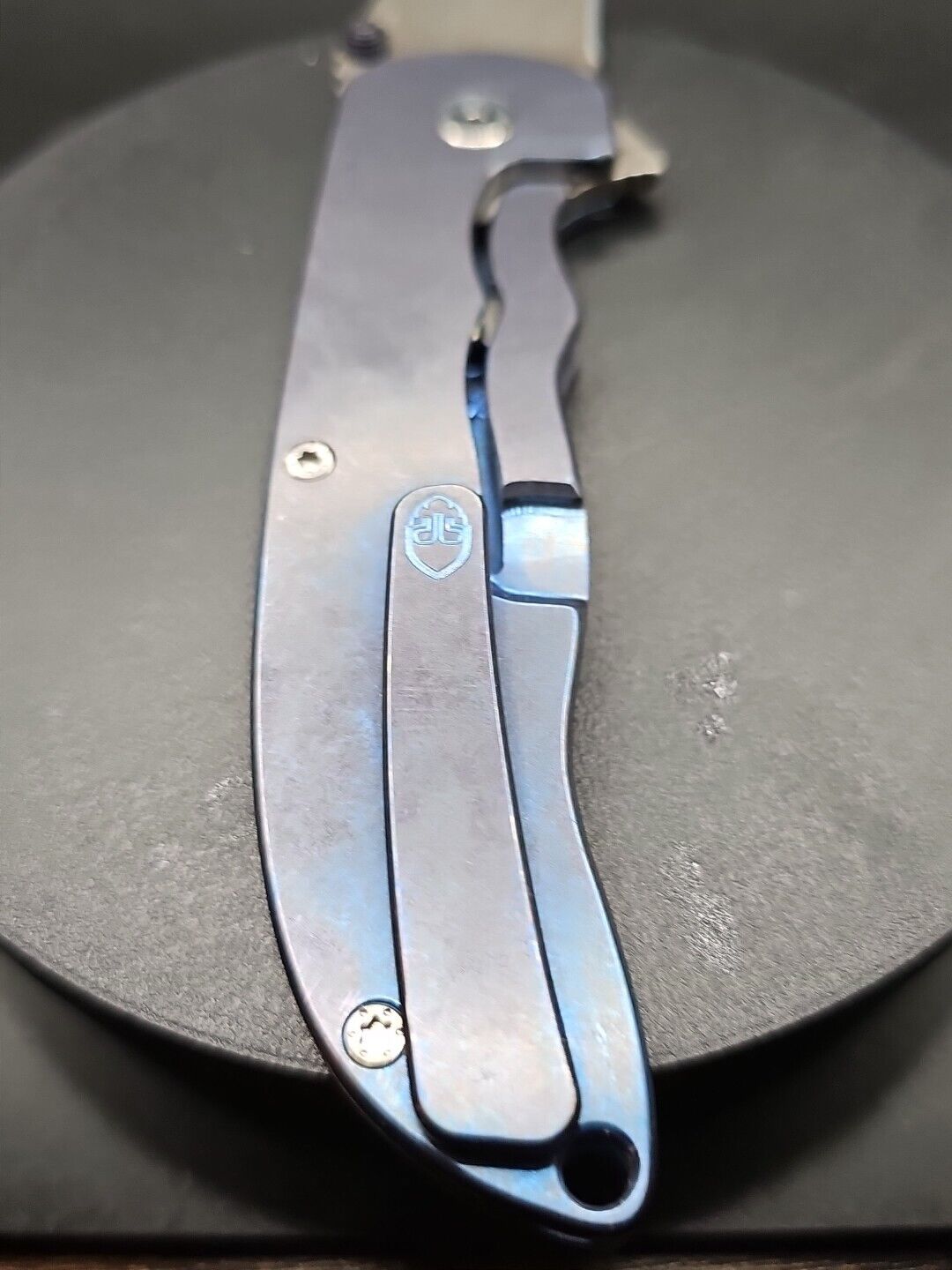 GRIMSMO Knives NORSEMAN #985 Blue Honeycomb Design