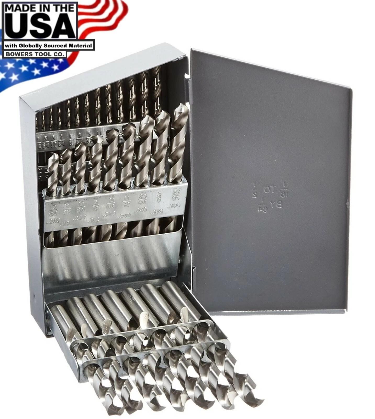 Viking Type 240-B HSS Drill Set, 29 Pieces