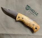 Helle Nipa Curly Birch Pocket Knife