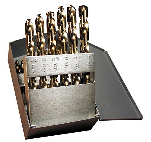 Viking 25-Piece Cobalt Drill Set, 135° Split Point