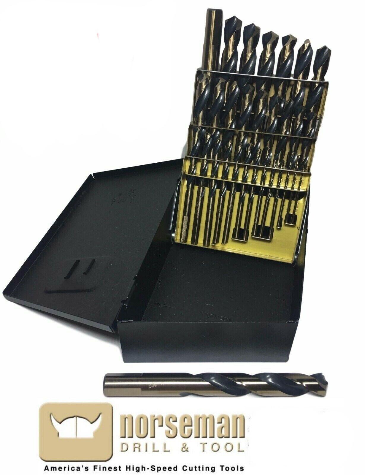Norseman 29pc M7 Drill Bit Set, USA Made