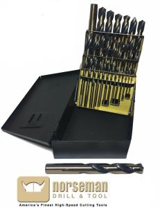 Norseman 29pc M7 Drill Bit Set, USA Made