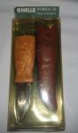 Helle Nying 55 Carving Knife 2.76" Curly Birch