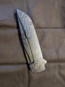 Grimsmo Rask #2296, Blue Dragon Scale Knife