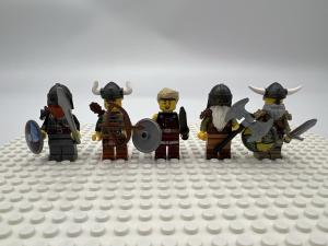 LEGO Viking Castle Minifigures - Swordsman, Bowmen & More