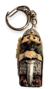 Viking 3D Keychain with Norseman and Sword