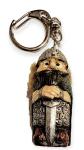 Viking 3D Keychain with Norseman and Sword