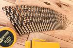 Norseman 29-Piece Orange & Gold Drill Bit Set