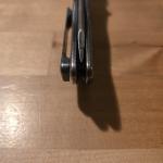 Grimsmo Norseman Blue Crosshatch Acid Etched Knife