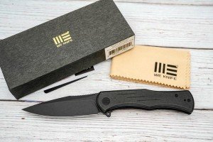 WE Knife Primoris Black Titanium Handle