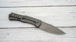 WE Knife Primoris - Stonewashed Titanium & CPM-20CV