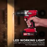 Norseman 20V Cordless Drill Set with Bits