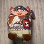 Viking Warrior Plush Toy with Sword and Shield