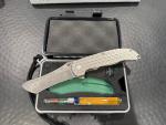 Grimsmo Norseman - Acid Etched Titanium Knife