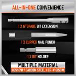 246-Piece Ultimate Drill Bit Set for All Materials