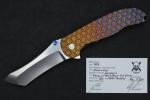 Norseman #7605 Folding Knife – Bronze with Accents