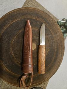Helle Viking Siglar Puukko Knife – Vintage Style