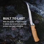 Helle Steinbit Outdoor Fishing Knife, Stainless Steel