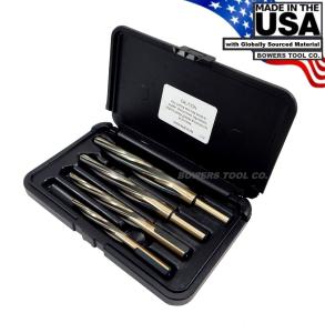 Norseman Hi-Tungsten Car Reamer Bit Set 4pc