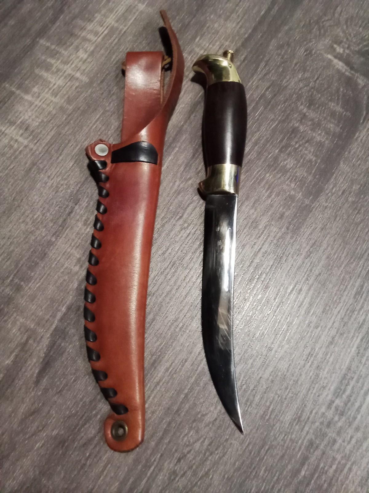 1980's Helle Dyre Vaa Ragnar Bull Knife