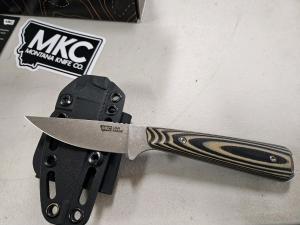 Montana Knife Company Fattail Tan and Black