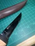 Helle Hellefisk Fishing Knife with Cork Handle
